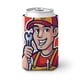 thumbnail image 1 of Mecánico Funda enfriadora de latas, aislante de bebidas para mantener frías o calientes, funda térmica plegable para latas, portabebidas reutilizable, 1 of 6