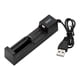 thumbnail image 1 of Cargador De Batería Inteligente USB Con Indicador De Carga Rápida Para 18500 18350 18650, 1 of 5