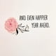 thumbnail image 3 of Tarjeta de cumpleaños Hallmark floral 4,25 x 5,5, 3 of 3