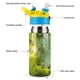 thumbnail image 3 of Rayman Botella de Agua con Tapa Pop Top de Un Toque, Acero Inoxidable, a Prueba de Fugas, para Deportes, Botella Infantil azul 12 oz, 3 of 6