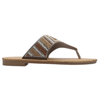 Sandalia De Mujer De Color Café Casual Chalada Buckel-6