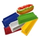 thumbnail image 1 of X5 Porta Completos Plástico Completero Reutilizable Hot Dog, 1 of 10