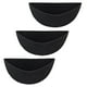 thumbnail image 3 of 3 Piezas De Fieltro Para Macetero, Revestimiento Para Plantas Colgantes Para Sala De Estar, Negro, 12 Pulgadas, 3 of 3