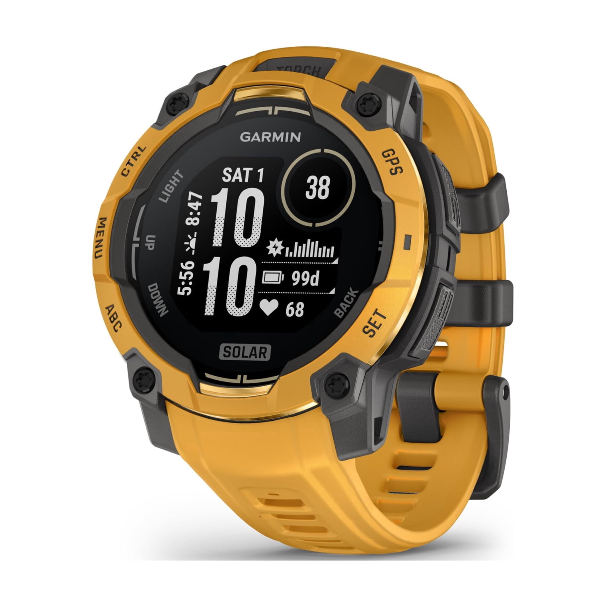 Reloj Inteligente Garmin Instinct 3 Solar De 45 Mm, Edición Alpine Rush