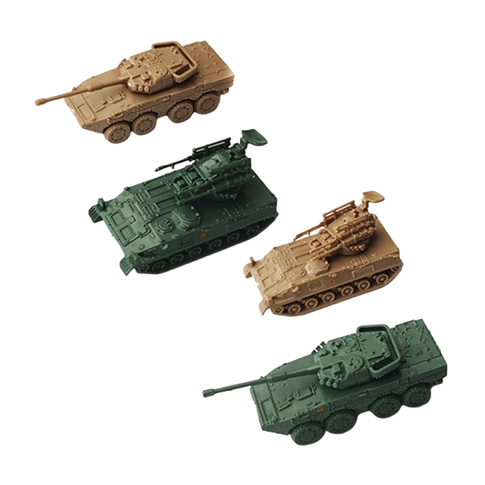 Magideal - Kit De 4 Modelos De Vehículos 4d A Escala 1/144 Para Niños, Juguetes De Construcción De Modelos De Simulación Para Montar En Casa, Decoración De Mesa, Estilo G