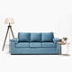 thumbnail image 2 of Sofa 3C Bergamo Felpa Petroleo, 2 of 3