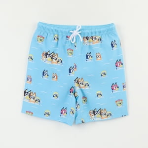 Short Niño Celeste Full Print Bluey & Friends Bluey
