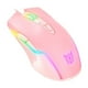 thumbnail image 2 of Mouse Gamer Rosado Led RGB, 2 of 3