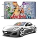 thumbnail image 1 of Estamos de Vuelta Parasol para Parabrisas Delantero Protector Plegable, Visera Solar para Auto Bloquea Rayos UV Mantiene tu Vehículo Fresco140cm*76cm, 1 of 6