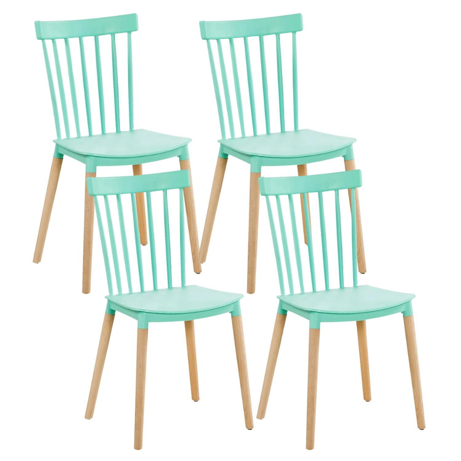 Pandalino - Pack 4 Sillas Windsor Mentas | Diseño Clásico & Cómodo