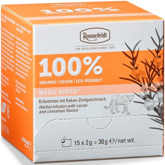 Té Ronnefeldt Magic Africa Rooibos Chai de hierbas – 15 sobres