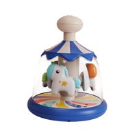 Bothyi - Baby Press Carrusel De Juguete, Juguetes De Aprendizaje Ligeros Para Niños De 0 A 1 Años, Azul