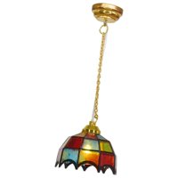 Bothyi - Lámpara De Techo En Miniatura Para Casa De Muñecas 1:12, Minilámpara Para Decoración De Micropaisajes