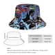 thumbnail image 2 of Liga de la Justicia Sombrero bucket para adultos, gorra de protección solar, sombrero de pescador plegable para viajes al aire libre, pesca y actividades de verano, 2 of 6