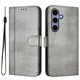 thumbnail image 1 of Funda Cartera para samsung galaxy S24/S25 Protección 360° con Ranuras para Tarjetas y Soporte Gris, 1 of 6