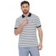 thumbnail image 1 of Polera Hombre Piqué Rayas Blanco Corona, 1 of 5