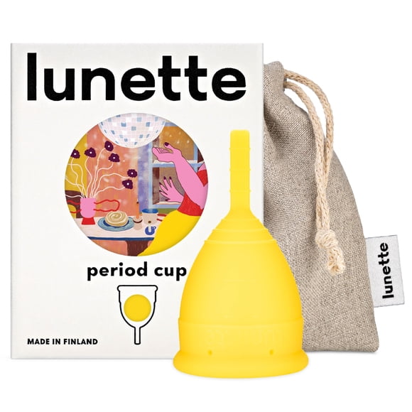 Copa menstrual Lunette de silicona de grado médico