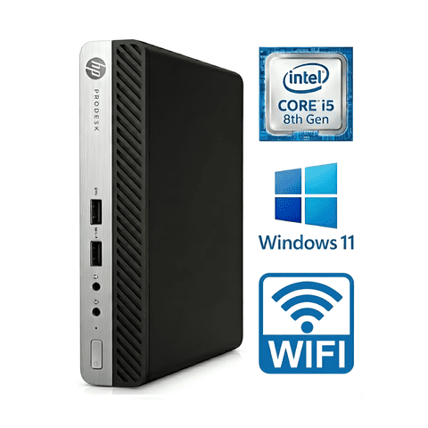Mini Pc Hp Prodesk Core I5 8ªgen. 16Gb Ram - Ssd 240Gb -