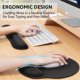 thumbnail image 2 of KTRIO Keyboard Wrist Rest Mouse Pad with Wrist Rest, Black, 2 of 3