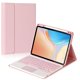 thumbnail image 1 of Funda con teclado Eisuiyi para iPad Air 13" M2/M3/M4 rosa, 1 of 7