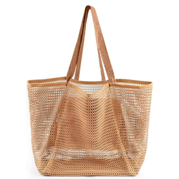 Bolsa De Playa Para Mujer Viajes De Verano De Malla Resistente A La Arena