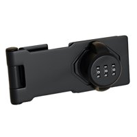 Magideal - Gabinete De Bloqueo De Contraseña Mecánica, Hebilla Deslizante De Bloqueo De Pestillo Deslizante De Contraseña, De Puerta De Combinación Tres Agujeros Negro.