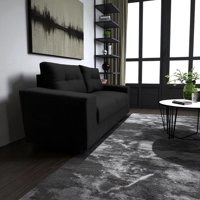 Fazca - Sofa Giulia 2 Cuerpos Negro