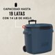 thumbnail image 3 of Cooler con ruedas Coleman® Chiller de 28QT/26L, Azul Sapphire, 3 of 6