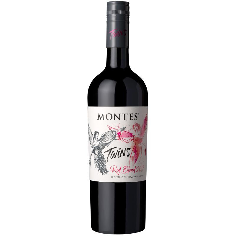 Vino Tinto Twins Ensamblaje Botella 750 cc Montes