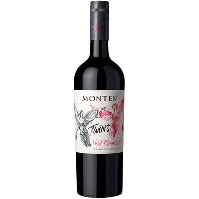 Vino Tinto Twins Ensamblaje Botella 750 Cc Montes