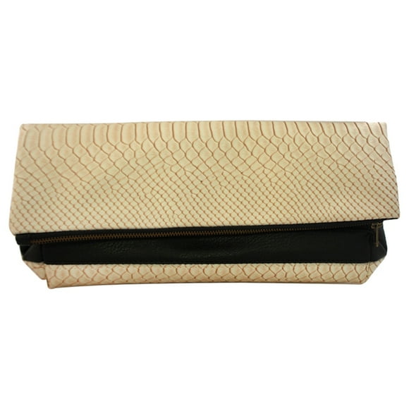 Cartera de Mano Plegable con Bloques de Color de T3 para - 1pza