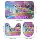 thumbnail image 3 of Película Earthbound-theme 4-Piece Shower Curtain Set with Rugs, Waterproof Bathroom Decor Set Includes Bath Mat, U-Shaped Rug, Toilet Lid Cover and Curtain with Hooks, 3 of 6