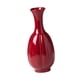 thumbnail image 2 of Jarrón De Flores Decorativo Para Interiores, Jarrón De Brotes, Jarrón De Cerámica Rojo Para Fiestas, Alto 9 Cm X 22 Cm, 2 of 5