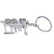 thumbnail image 1 of Plata Locomotora Tren Metal Llavero Llavero Artesanía Regalo Creativo, 1 of 5
