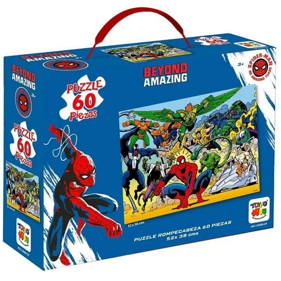 Puzzle Mod Maleta 60 Piezas - Spiderman