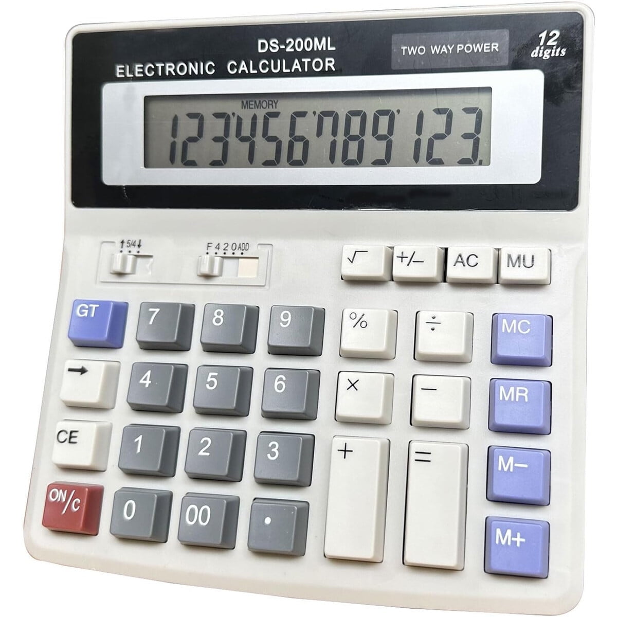 Calculadora Podokas Ds200ml 12 Dagitos Doble Energaa