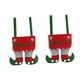 thumbnail image 3 of 2 Piezas De Bolsa De Regalo De Navidad, Pantalones De Elfo, Decoraciones Colgantes Para Casa De Campo, Color Rojo, 3 of 3