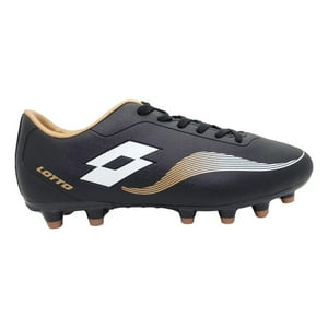 Zapatos Fútbol Lotto Negro/Naranjo (Adulto) | J0611 - Talla 42