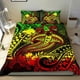 thumbnail image 2 of Juego De Cama Papúa Nueva Guinea Reggae Shark Polynesian Tattoo, 2 of 3