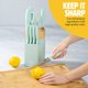 thumbnail image 4 of Juego de cuchillos Tasty Aqua de 10 piezas con bloque, 4 of 7