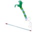 thumbnail image 4 of Cat Wand Toy Teaser Suministros Para Mascotas Gatito Palo Interactivo Jugando Verde, 4 of 5
