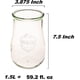 thumbnail image 2 of Tarro de alimentos WECK 1,5 L Tulipán de vidrio con boca ancha (1 unidad), 2 of 7