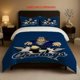thumbnail image 1 of Cowboys Break Out of the Stars Themed Bedding Set Duvet Cover and Pillowcase Set Soft and Comfortable, 1 of 5