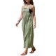 thumbnail image 4 of INSPIRE CHIC Monos Holgados para Mujer con Tirantes Ajustables, Sin Mangas, Pantalones Largos, Verde Militar, 4 of 6