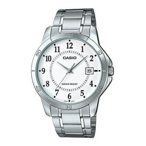Reloj Analogo Plateado Casio Mtp-V004D-7B