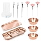 thumbnail image 5 of Juego De 23 Cuencos Para Mezclar Mascarillas Faciales, Regalo De Fiesta, Kit Profesional De Herramientas Para Mezclar Mascarillas, Oro Rosa, 5 of 5