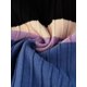 thumbnail image 5 of INSPIRE CHIC Vestidos de Punto a Rayas para Mujer de Manga Corta Midi Vestido Suéter Acanalado S Azul Púrpura, 5 of 6