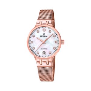Reloj F20716/1 Festina Blanco Mujer Mademoiselle