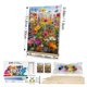 thumbnail image 2 of Kit de Pintura por Números HeeBenor Flores 20x30 cm con Caballeta, 2 of 8