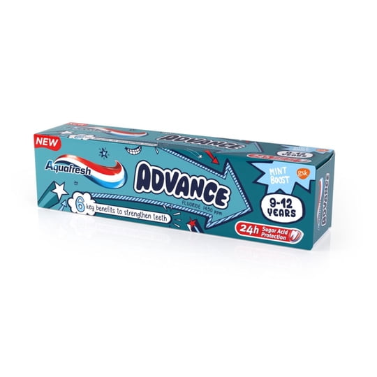 Pasta Dental Aquafresh Niños Advance Kids 9-12 Años